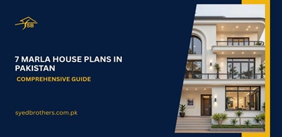 7 Marla House Plan In Pakistan